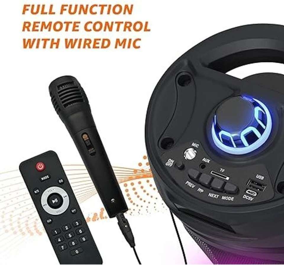 kenvex 234-PARTY-SPEAKER-MIC&REMOTE-TOWER 40 W Bluetooth Tower Speaker - Image 6