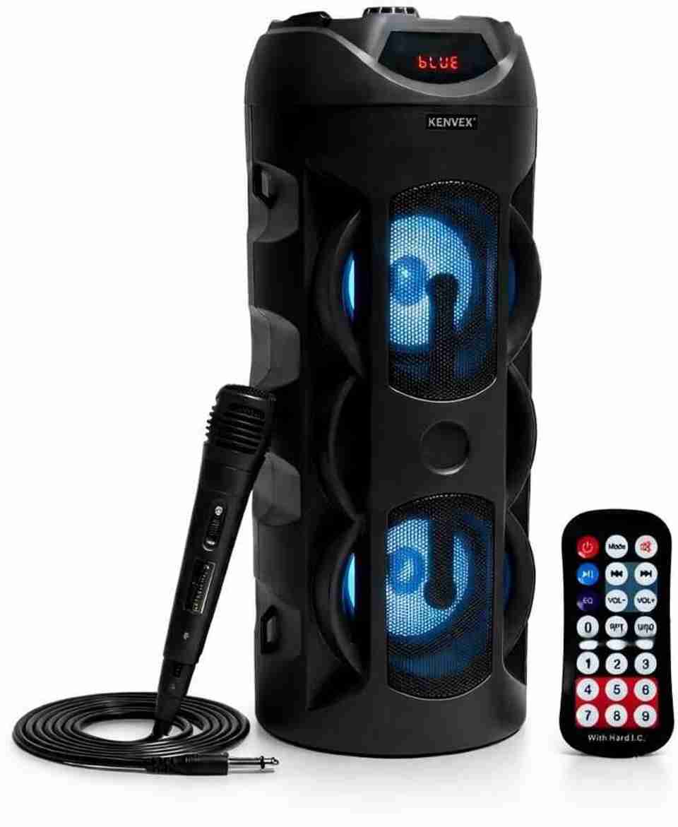 kenvex 234-PARTY-SPEAKER-MIC&REMOTE-TOWER 40 W Bluetooth Tower Speaker - Image 4