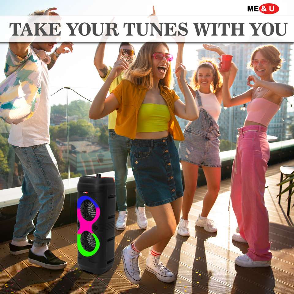 ME&U Infinity 10 Hours Bluetooth Karaoke Mic - Image 8