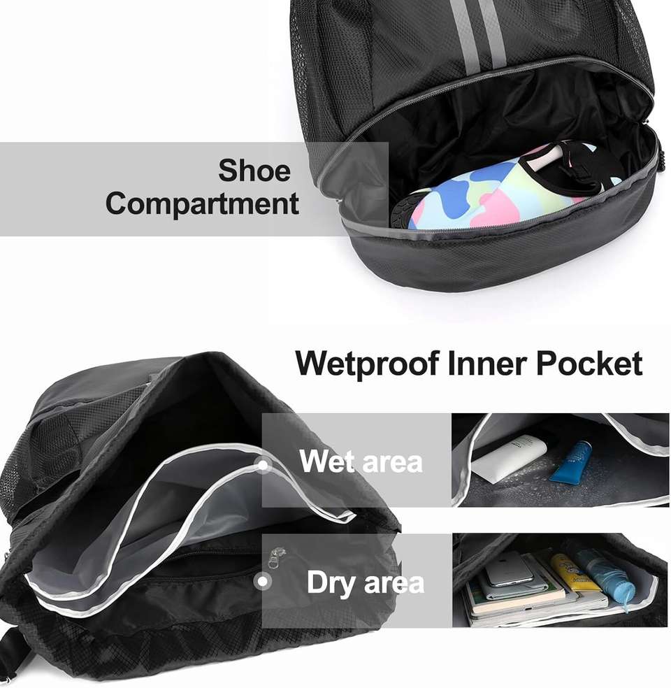 keycraze 22L Waterproof Drawstring Backpack - Image 8