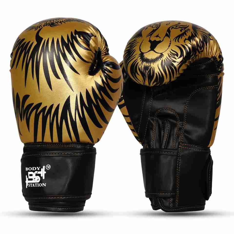 Bodystation Longlasting Faux Leather MMA Training Gloves - Image 6
