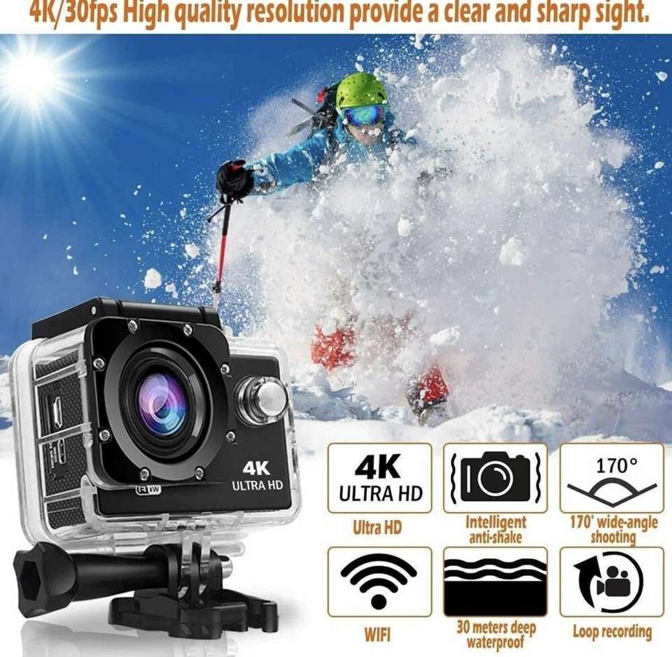 ranky GoPro Action Camera 4K 20MP 30M Waterproof - Image 7