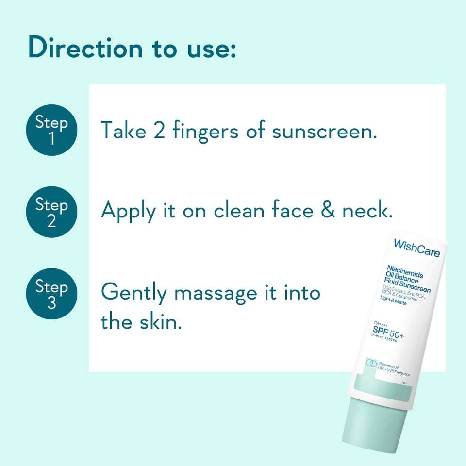 WishCare Sunscreen SPF 50+ PA++++ Niacinamide 50g - Image 6