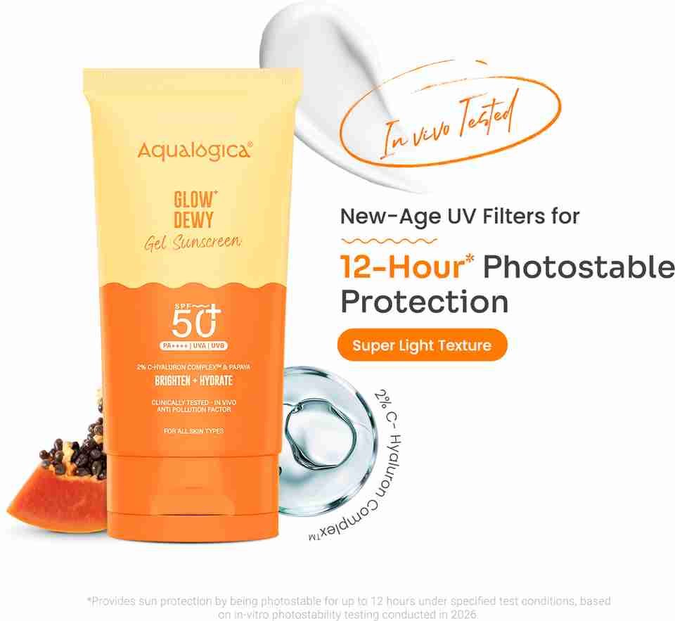 Aqualogica Sunscreen SPF 50+ PA++++ Glow+ Dewy - Image 6