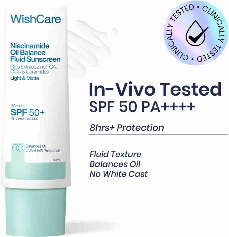 WishCare Sunscreen SPF 50+ PA++++ Niacinamide 50g - Image 4