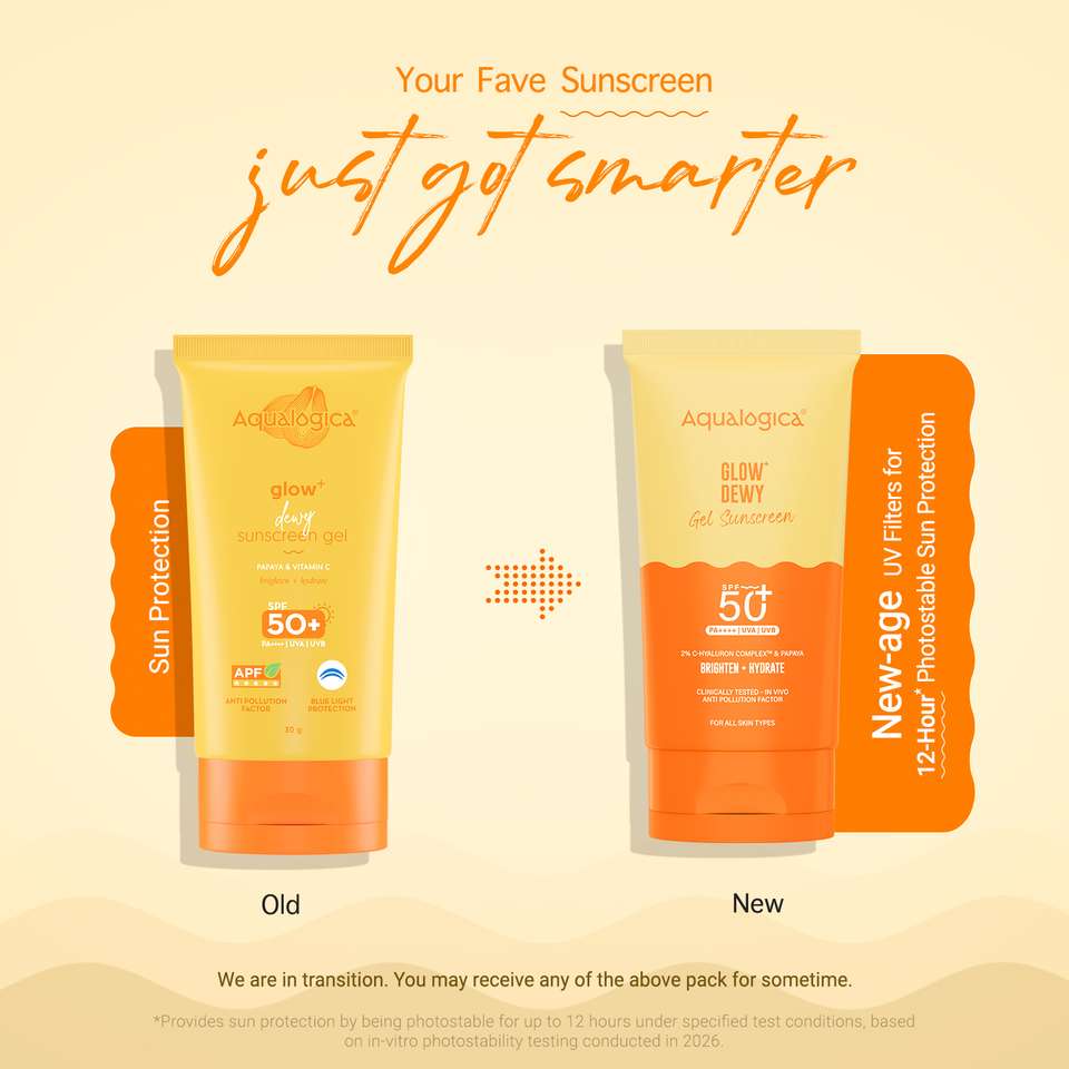 Aqualogica Sunscreen SPF 50+ PA++++ Glow+ Dewy - Image 7