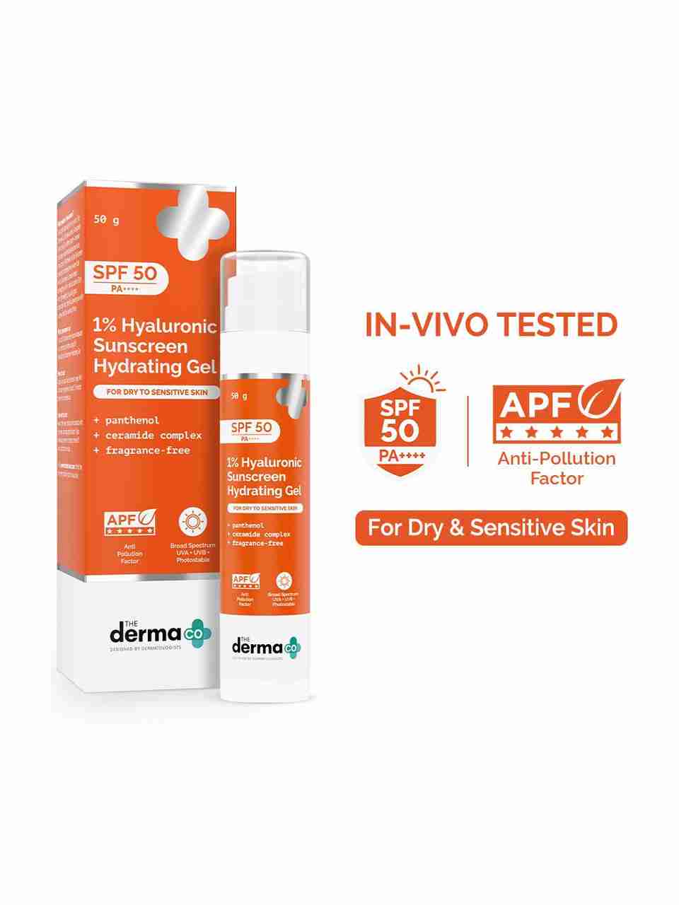 The Derma Co Sunscreen SPF 50 PA++++ 1% Hyaluronic - Image 7