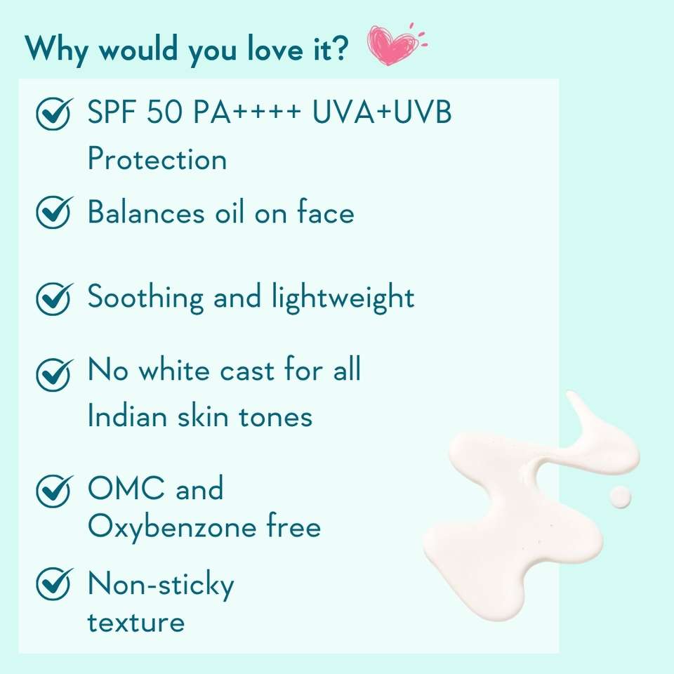 WishCare Sunscreen SPF 50+ PA++++ Niacinamide 50g - Image 5