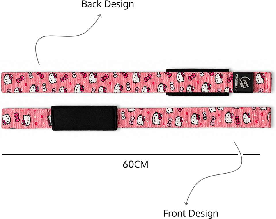 zokugear Candy Cloud Lifting Straps for Weight Lifting - Image 8