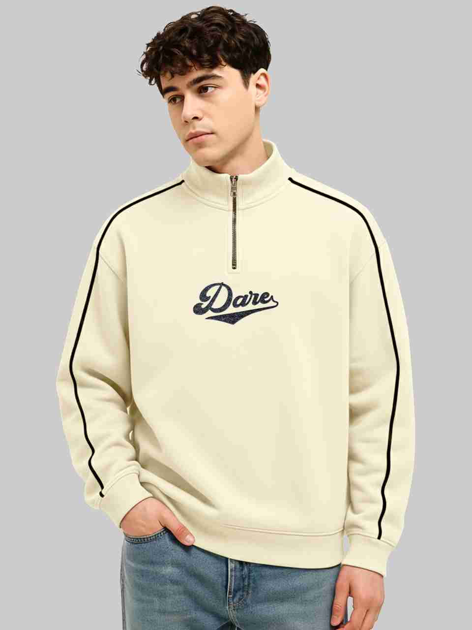 MANIAC Men Full Sleeve Printed Sweatshirt - Image 5