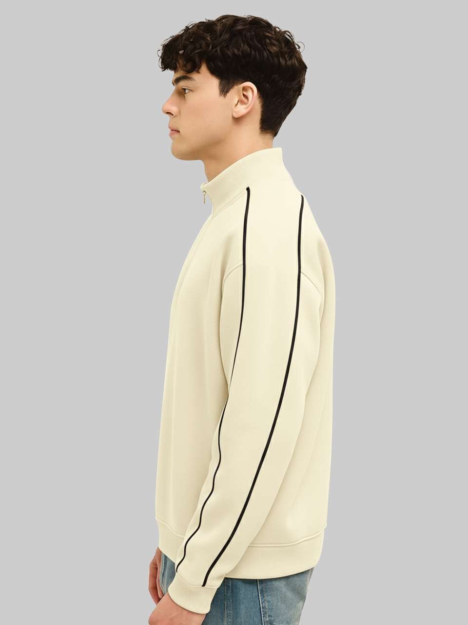 MANIAC Men Full Sleeve Printed Sweatshirt - Image 6