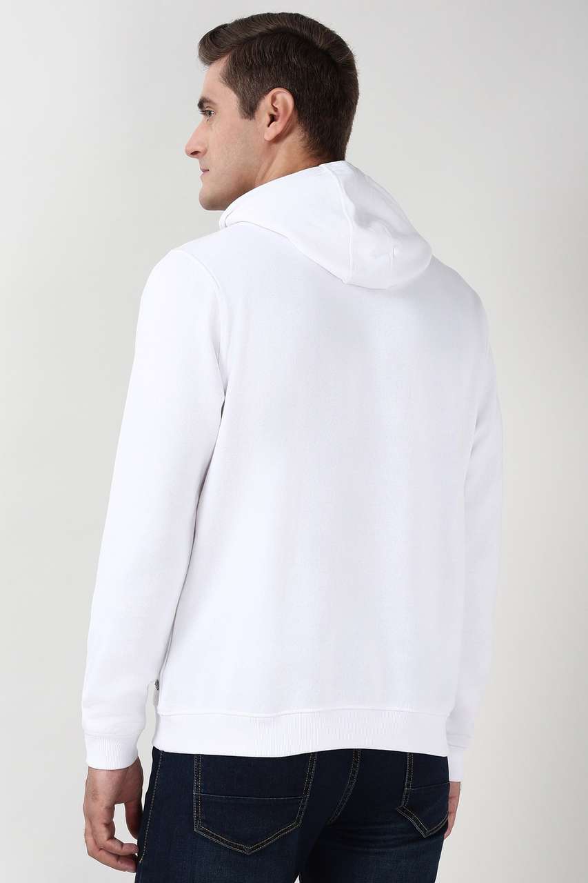 PETER ENGLAND Men Full Sleeve Graphic Hoodie - Image 7
