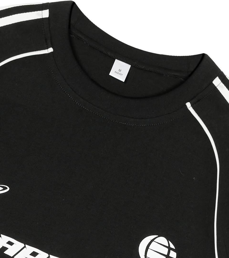 Else & What Men Black Polycotton T-Shirt - Image 8