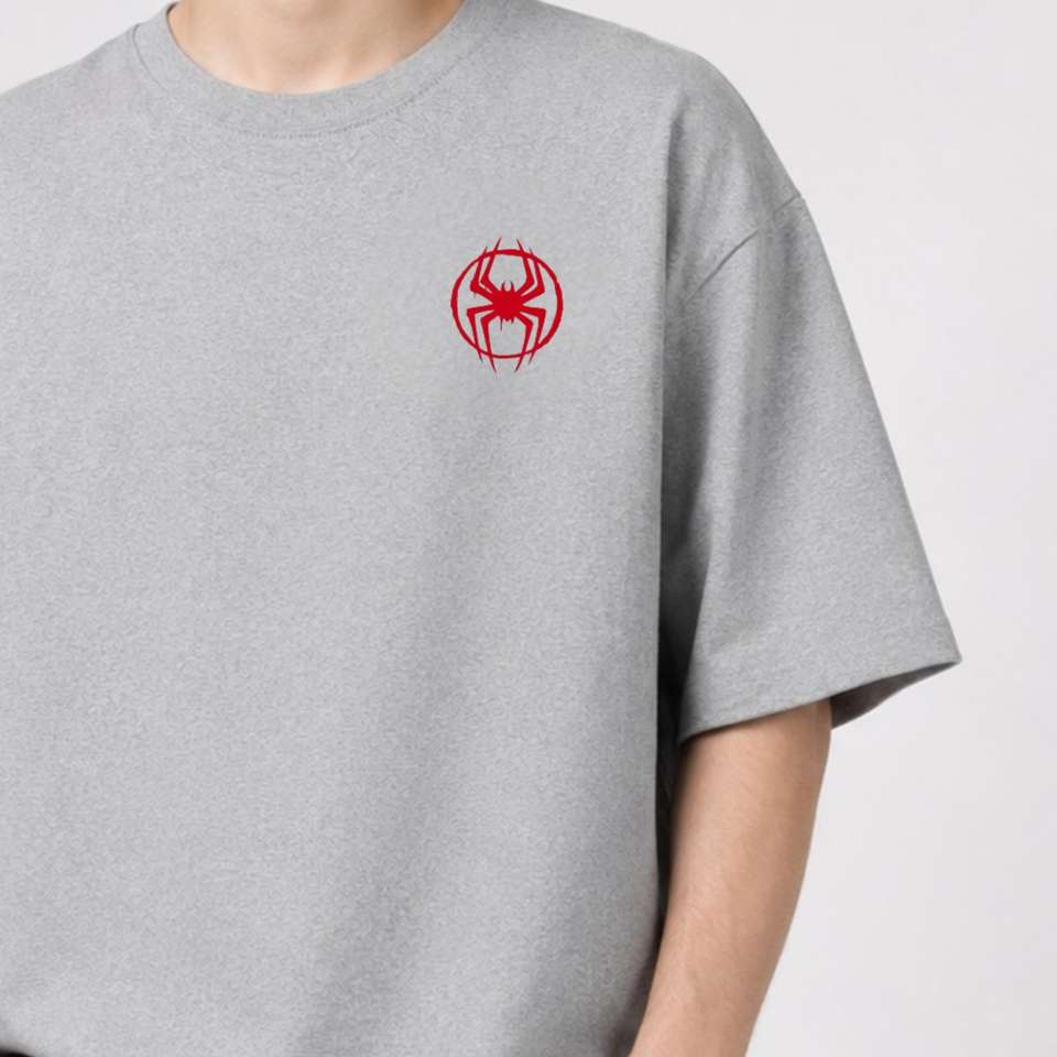 Marvel Men Grey Cotton Blend T-Shirt - Image 6