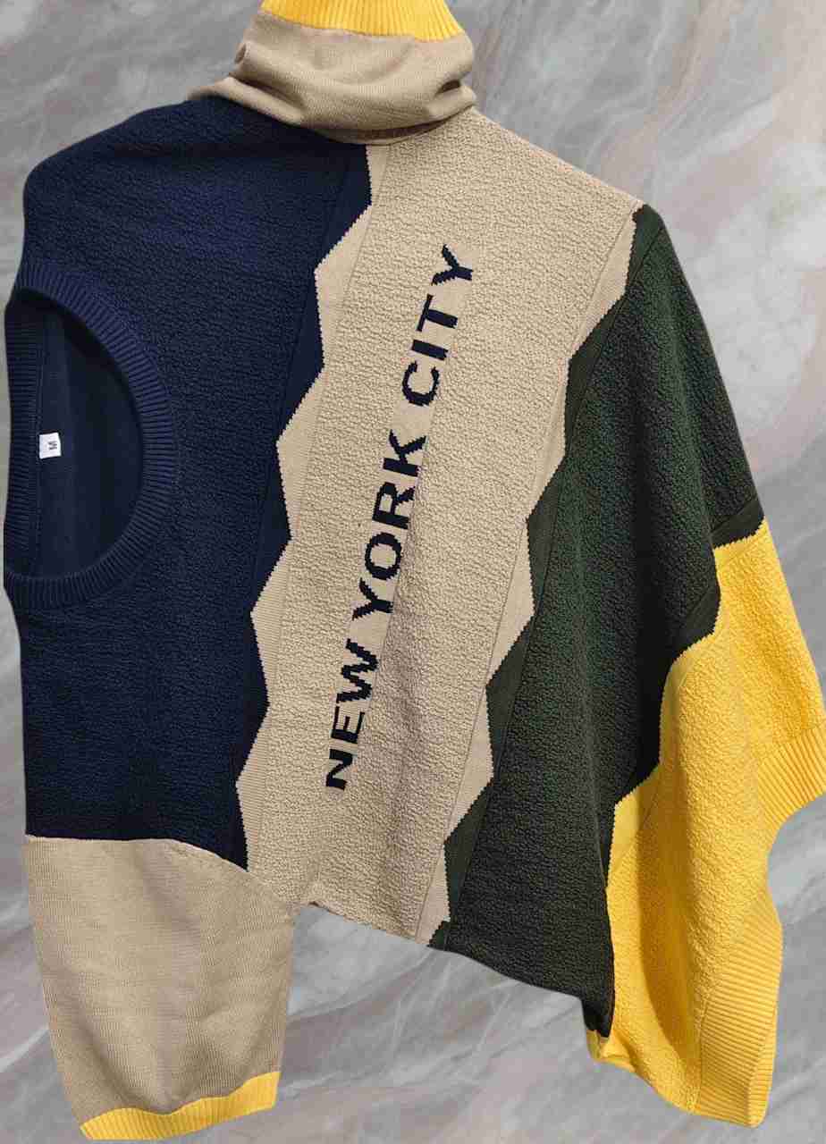 KR ENTERPRISE Colorblock Men Round Neck Multicolor T-Shirt - Image 8