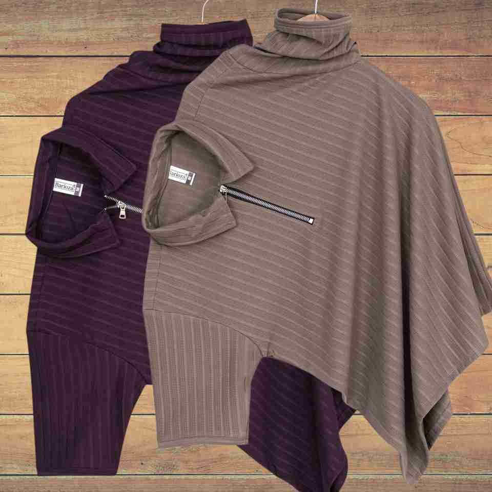 जोजिबुल Men's Polo Neck Brown, Purple T-Shirt - Image 7
