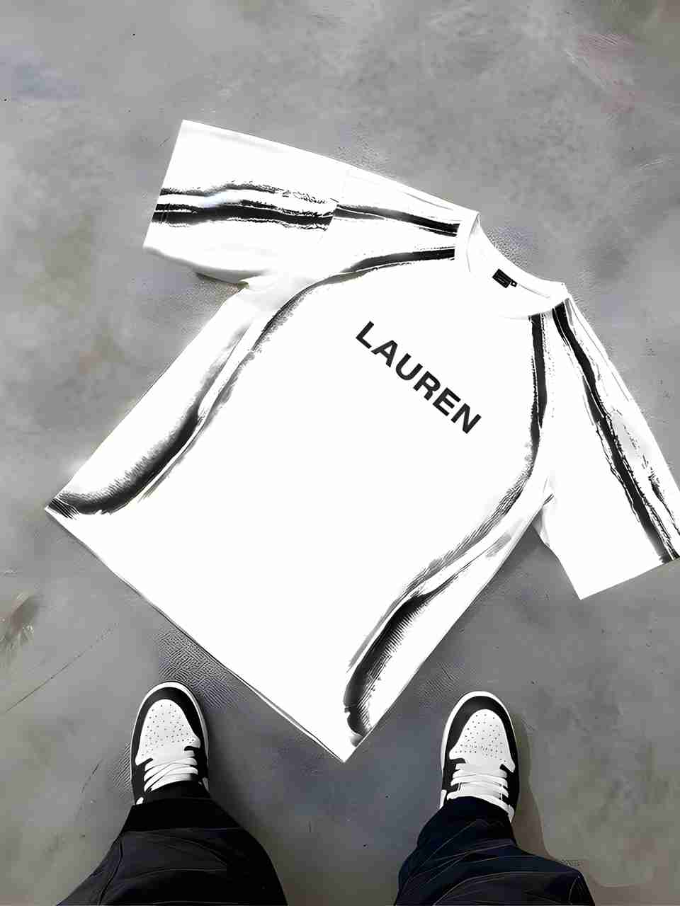 Lauren Adams Printed Men Round Neck White T-Shirt - Image 7