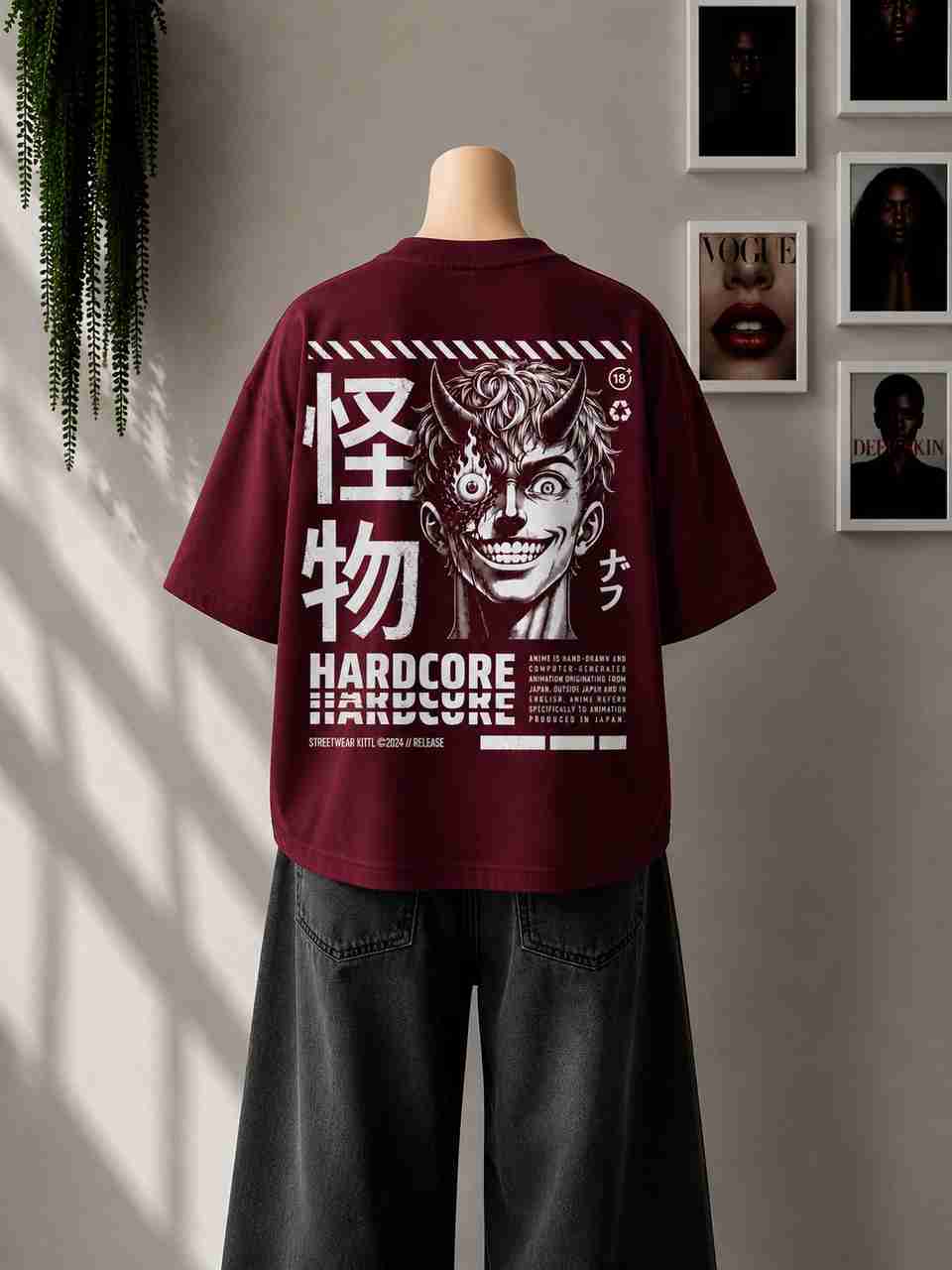 Alvero Graphic Print Men Maroon T-Shirt - Image 5