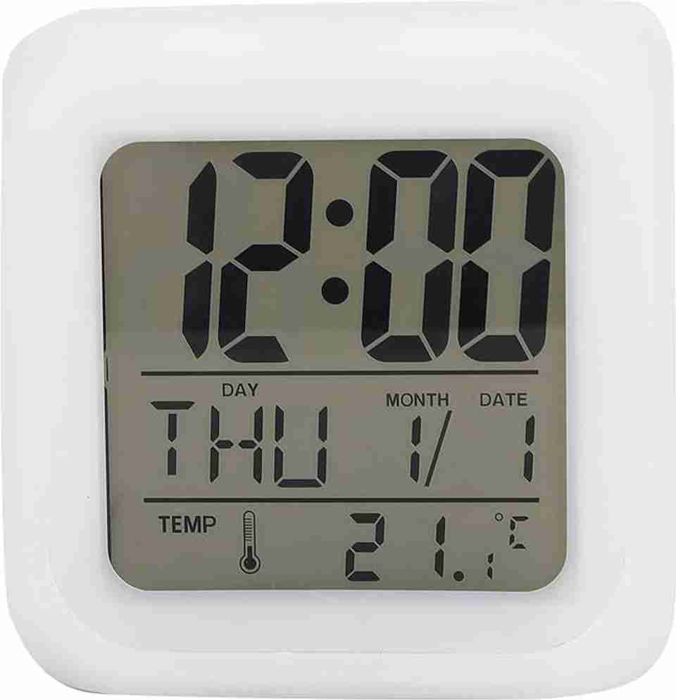 BLISS Digital White Clock - Image 6