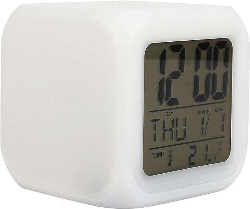 BLISS Digital White Clock - Image 8