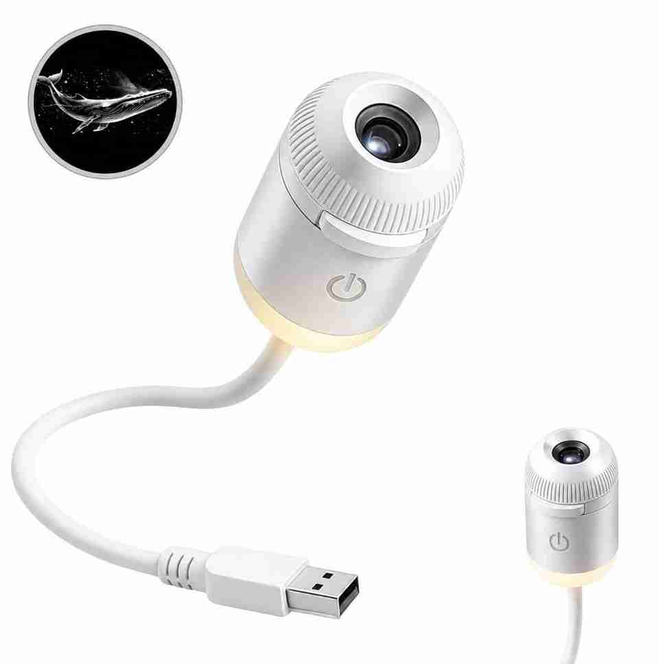 Guanci Whale Reef Galaxy Projector Night Light - Image 6