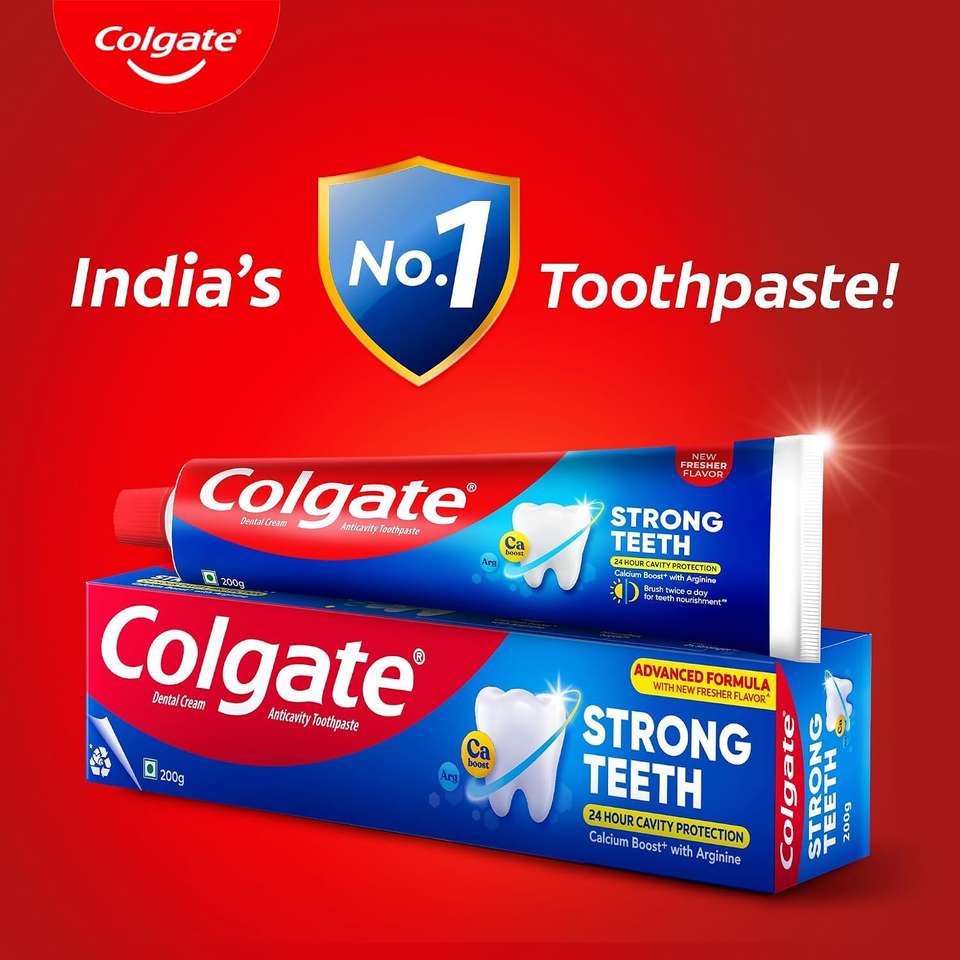 Colgate Strong Teeth Anti-Cavity 100g - Image 8