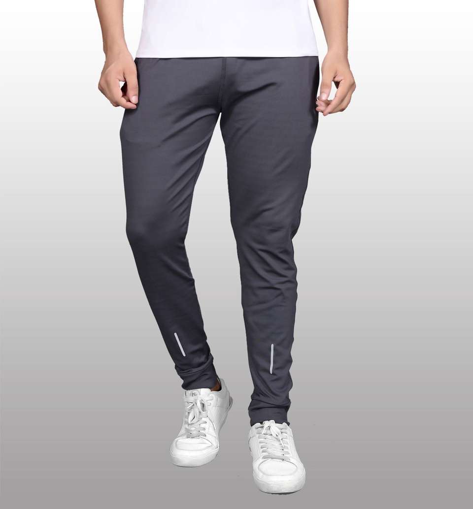OHGORY Pack of 2 Men Black, Grey Track Pants - Image 9