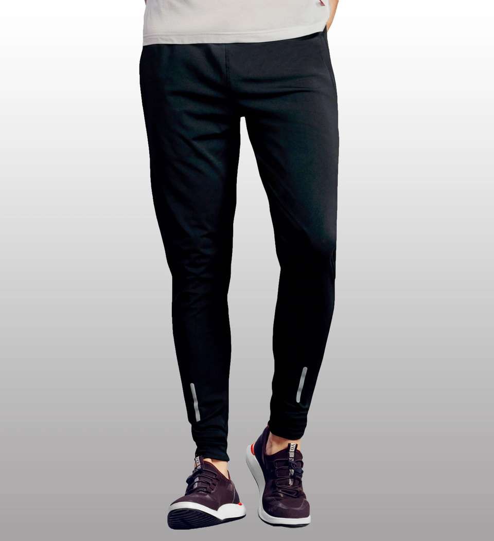 OHGORY Pack of 2 Men Black, Grey Track Pants - Image 7