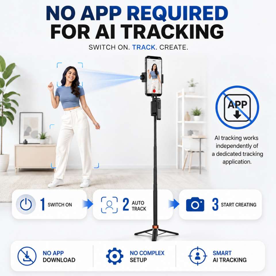 Maizic Q13 1.8M AI Face Tracking Tripod - Image 8