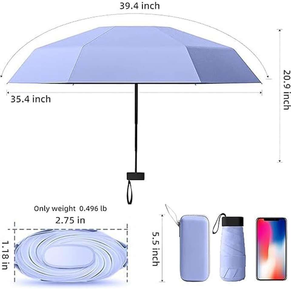 RainMat Small Pocket Travel Umbrella - Image 7