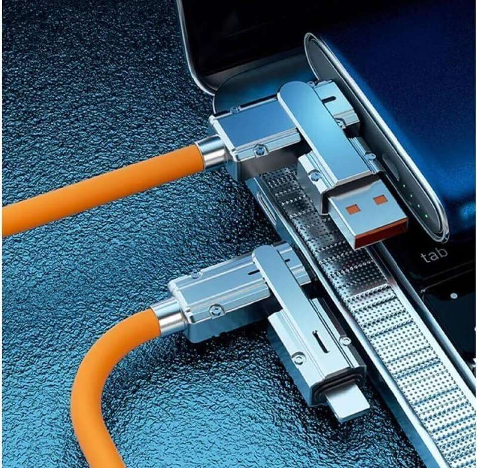 JNSM 4 in 1 Data Cable Fast Charging Portable Cord - Image 9