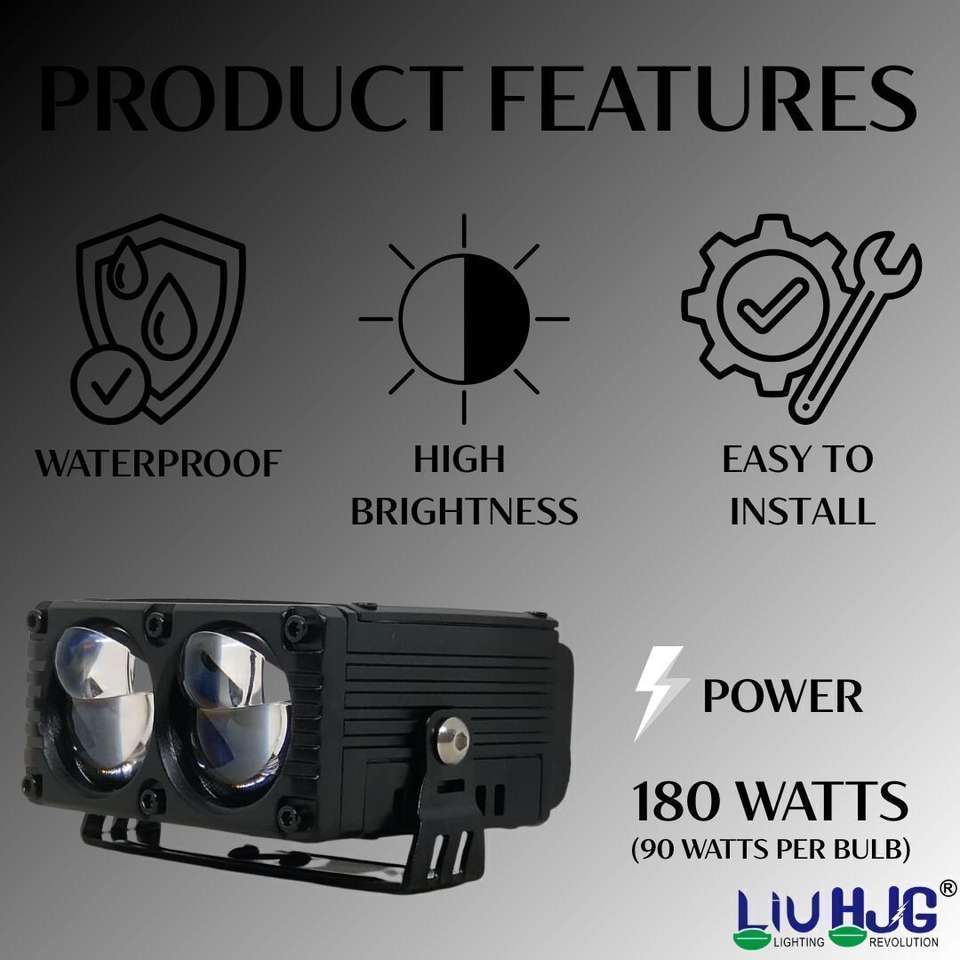 LIU HJG LED Fog Lamp for Bike and Car - Image 9