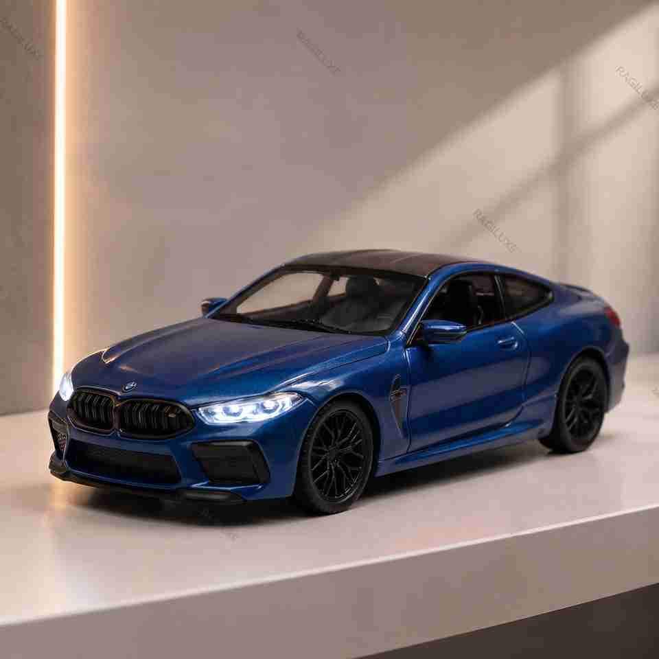 Ragiluxe Luxury Metal BMW M8 Car Toy for Kids - Image 9