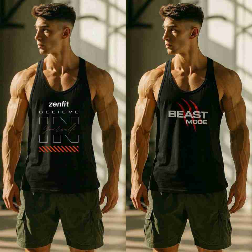 zenfit Men Vest - Image 9
