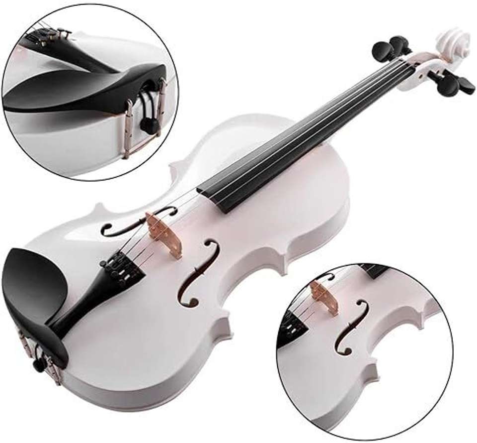 KADENCE V001-WH 4/4 White Violin - Image 8