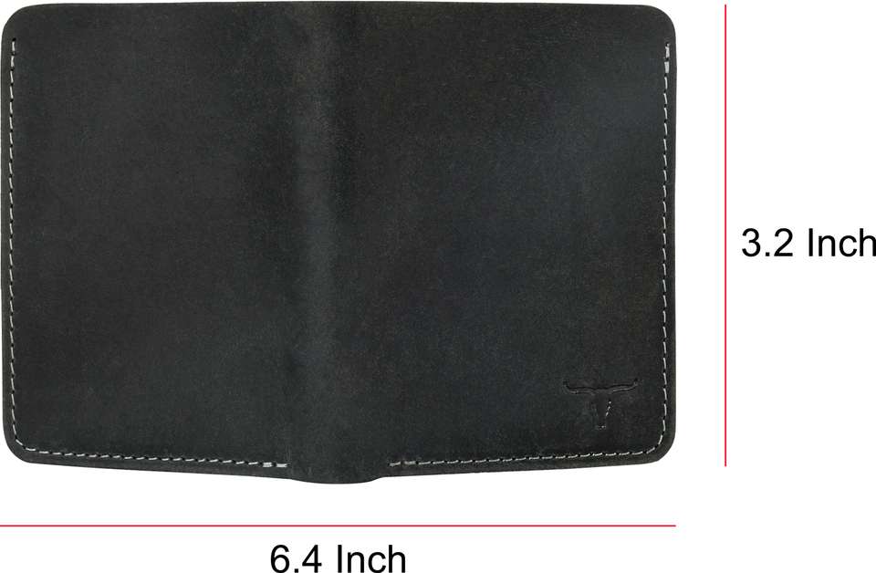 URBAN Forest Men Black Leather RFID Wallet - Image 9