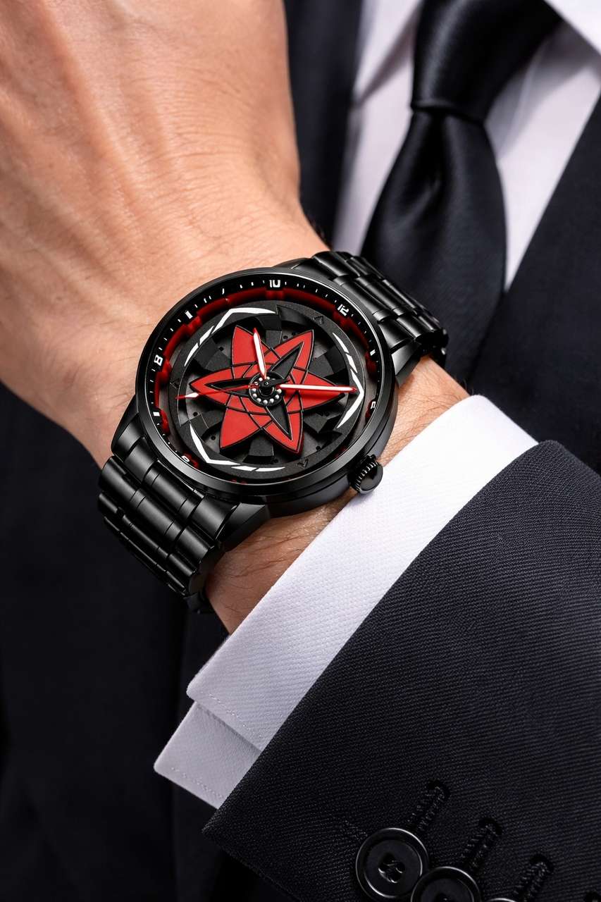 Imperial Shine Sasuke Sharingan Naruto Analog Watch - Image 8