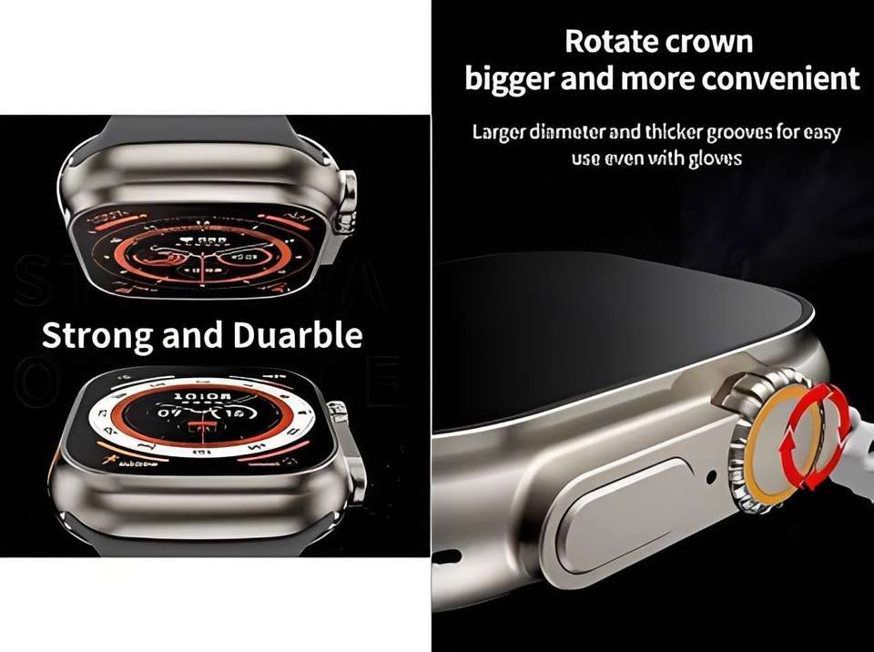 SABR Premium Analog Series Black Polycarbonate Strap - Image 9