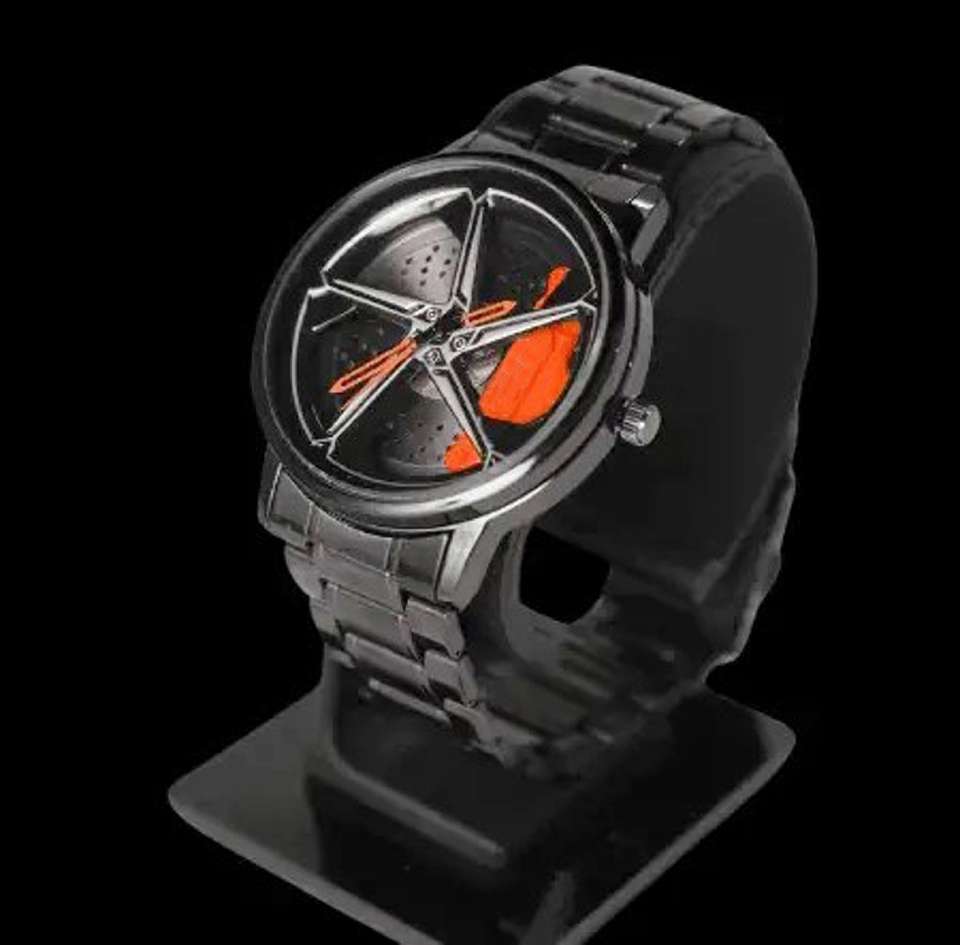 ELIVOR Mustang Wheel Spinning Analog Watch - Image 6