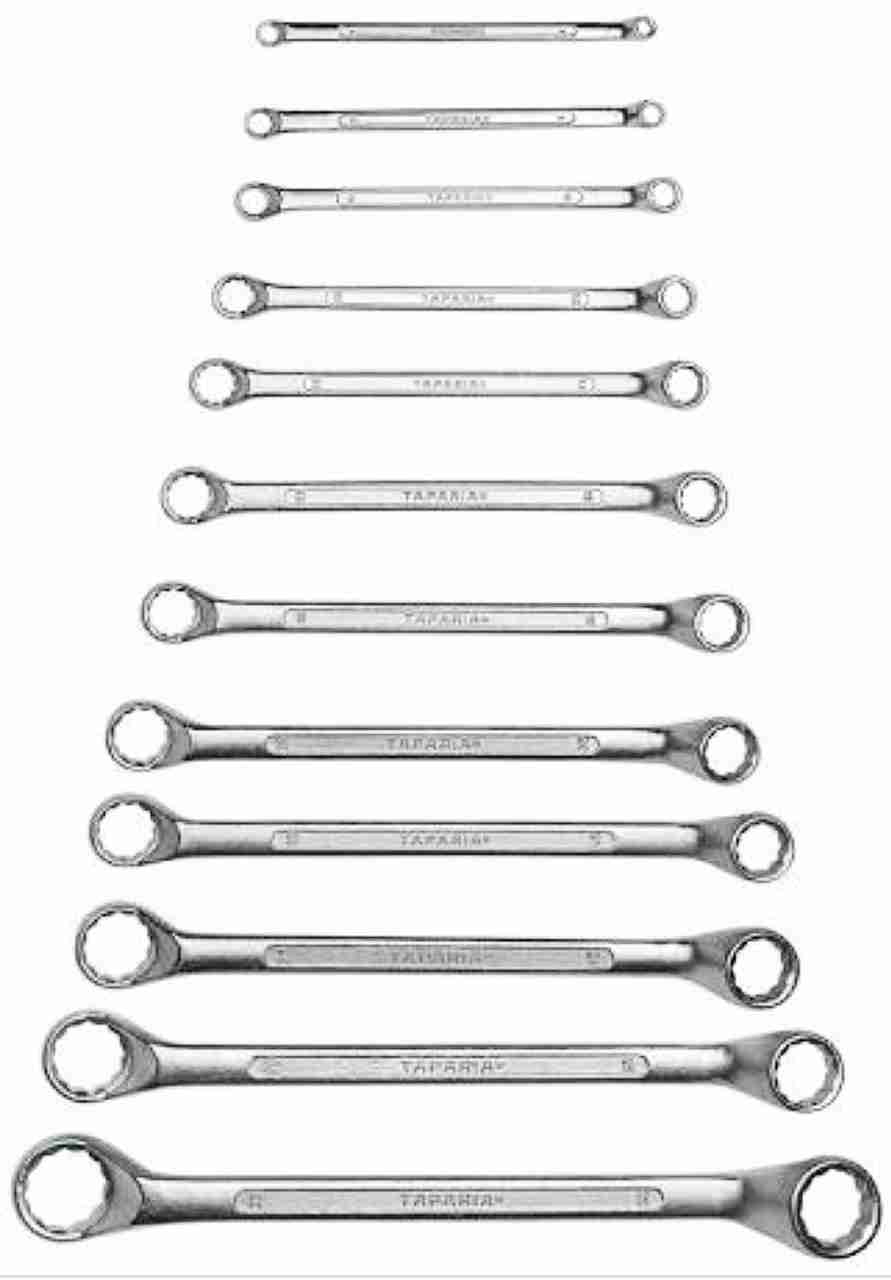 TAPARIA 1808 Ring Spanner Set Pack of 1808 - Image 4
