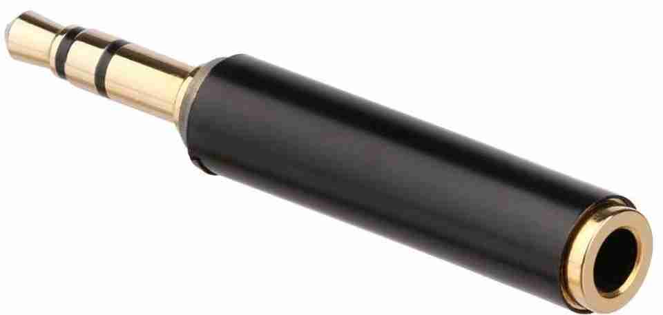 SYMFONIA Black 3.5mm 3-Pole to 4-Pole Audio Adapter - Image 7