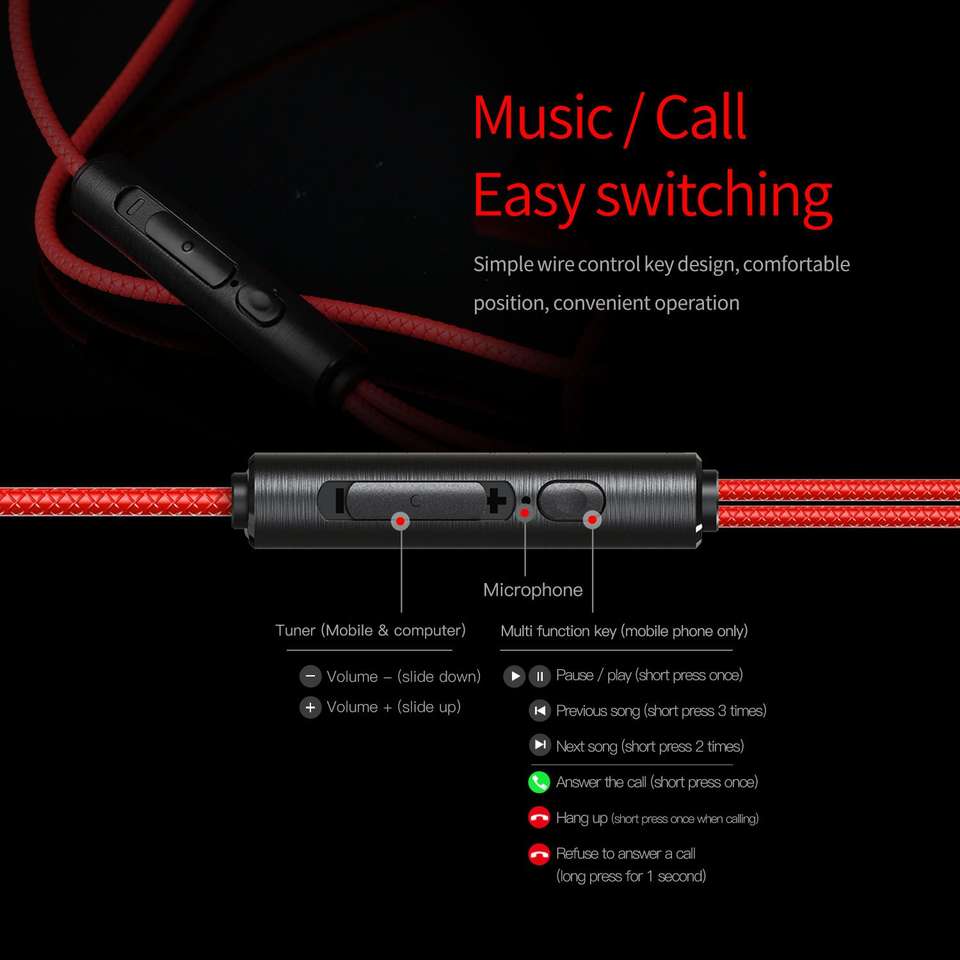 Xmowi RX3 Gaming Earphone with Dual Microphone - Image 9