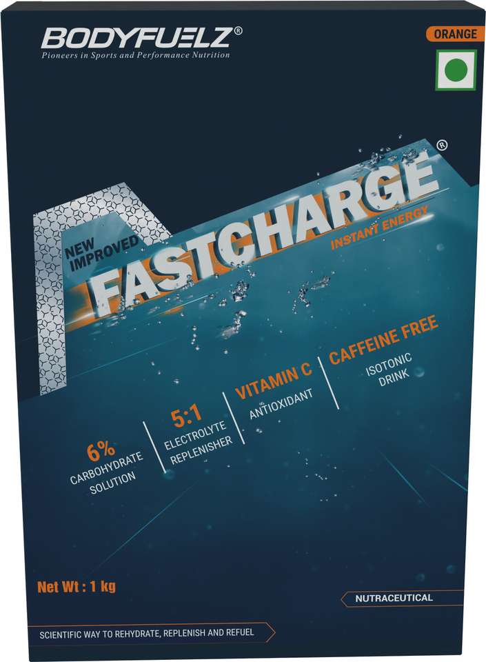 Bodyfuelz Fastcharge Sports Drink (1 kg, Orange) - Image 9