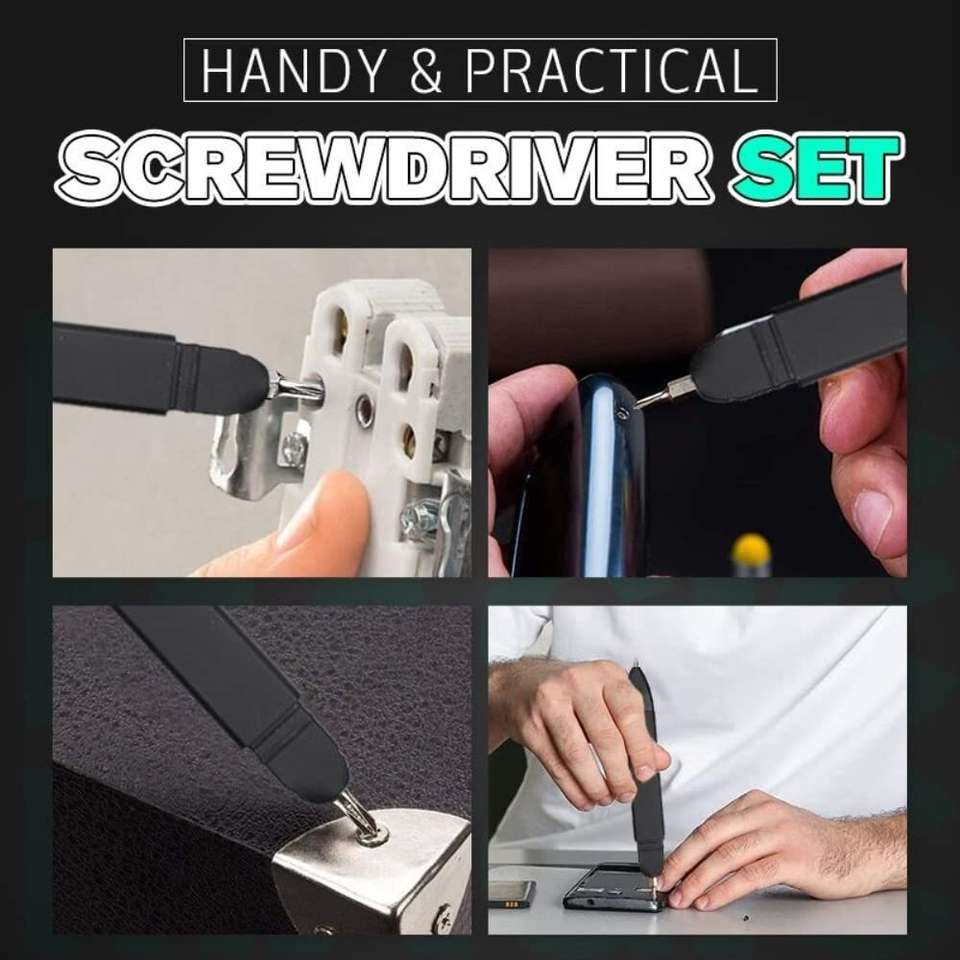 Be Sure Pen-Shaped Phone Holder with Screwdriver Sets Multifunction 6 in 1 Tech Tool Pen Stylus - Image 9